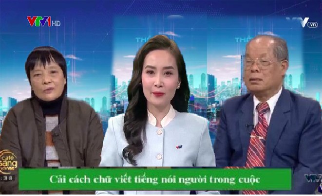 Trên Sóng Vtv1 PGS Bùi Hiền Một Lần Nữa Viết Đ.Ơn Xin Bộ Giáo Dục Và Đạo Tạo Cải Cách Tiếng Việt Thành “Tiếq Việt” Giáo Dục” Thành “Záo Zụk Và 1 Số Từ Khác