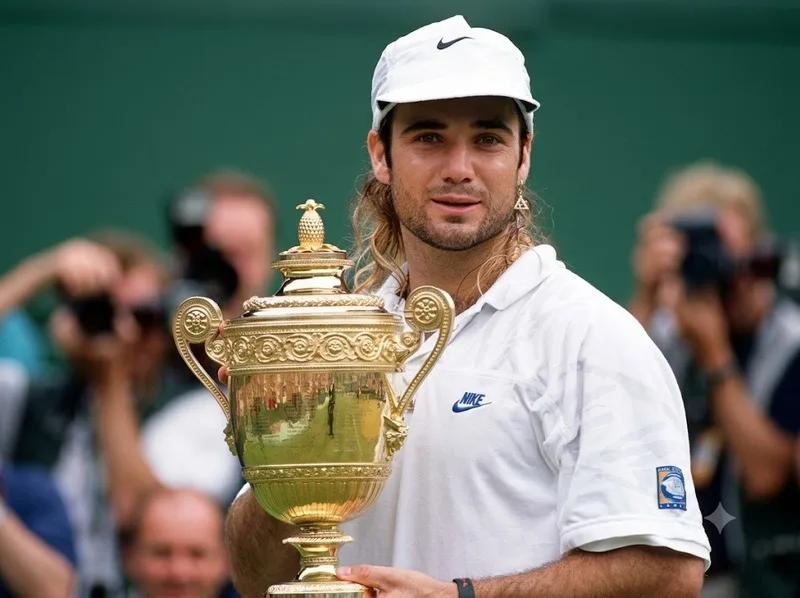 Andre Agassi giành tám Grand Slam trên hành trình chinh phục quần vợt thế giới