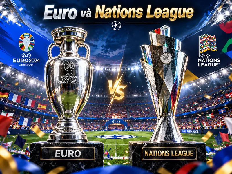 Euro và Nations League là hai sân chơi lớn của đội tuyển châu Âu.