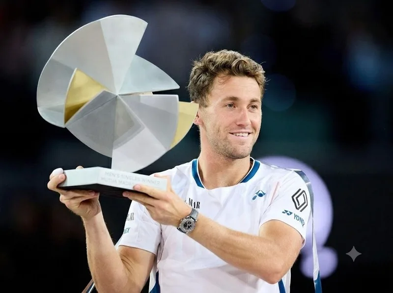 Casper Ruud sở hữu nhiều danh hiệu ATP và chức vô địch Madrid Masters