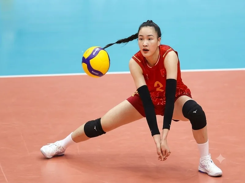 Lối chơi đa năng xuất sắc của vận động viên bóng chuyền Long An.