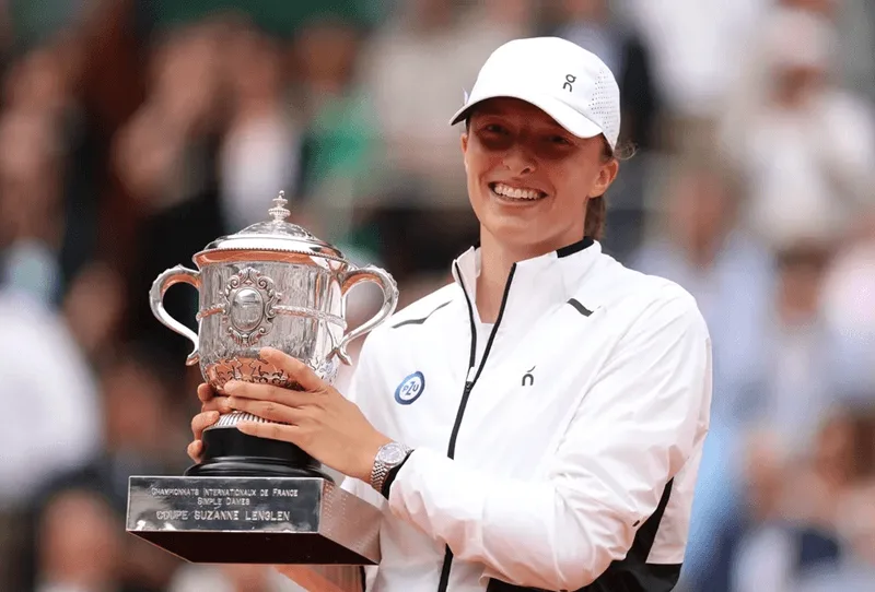 Niềm vui vỡ òa khi giành chức vô địch Grand Slam danh giá