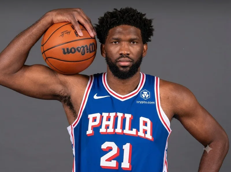 Joel Embiid là trung phong nổi bật của Philadelphia 76ers tại NBA