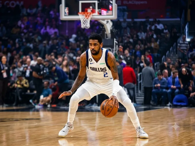 Kyrie Irving thi đấu cho  Dallas vào năm 2023